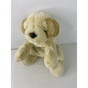 Chosun Floppy Laying Down Dog Puppy Stuffed Animal Cream Tan 11”‎ Toy
